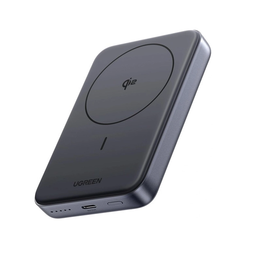 UGREEN 10000mAh 30W Magnetic Wireless Qi2 15W Power Bank - Space Gray