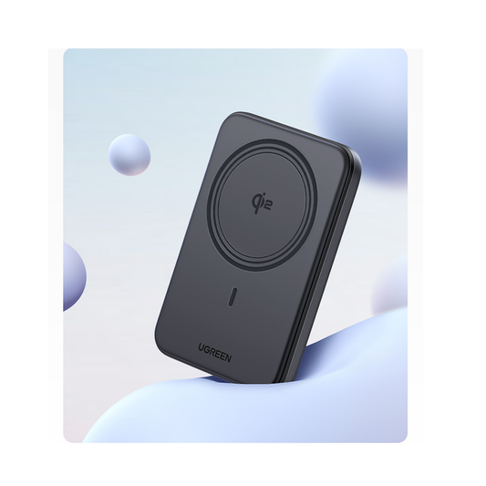 UGREEN 10000mAh 30W Magnetic Wireless Qi2 15W Power Bank - Space Gray