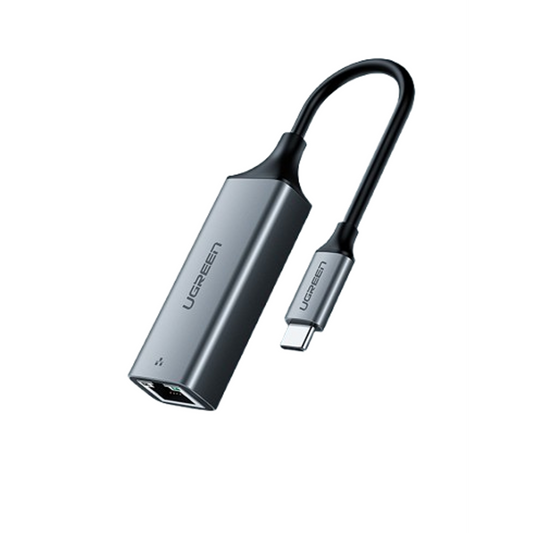 UGREEN USB Type C to 10/100/1000M Ethernet Adapter - Space Gray