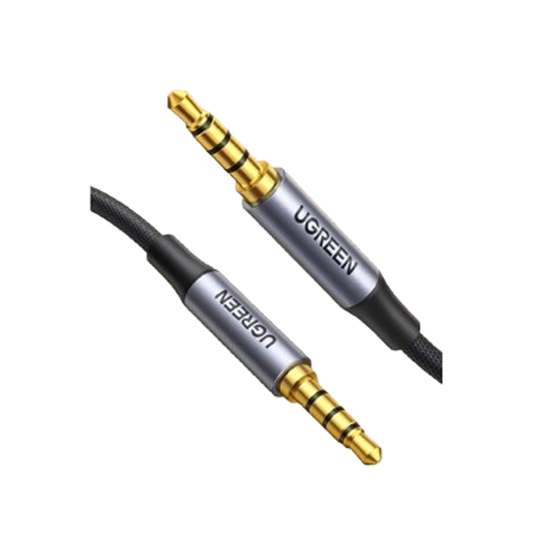 UGREEN 3.5mm Male to Male 4-Pole Microphone Audio Cable 1.5m - Black