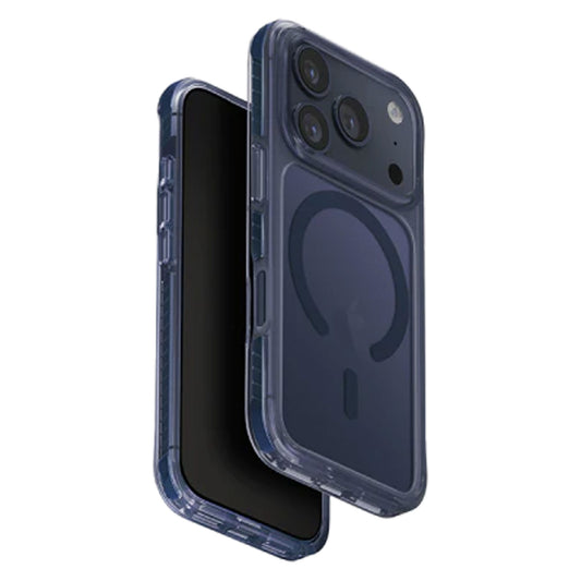 UNIQ Hybrid iPhone 17 Pro (2025) 6.3 Magclick Charging Combat - Navy Blue