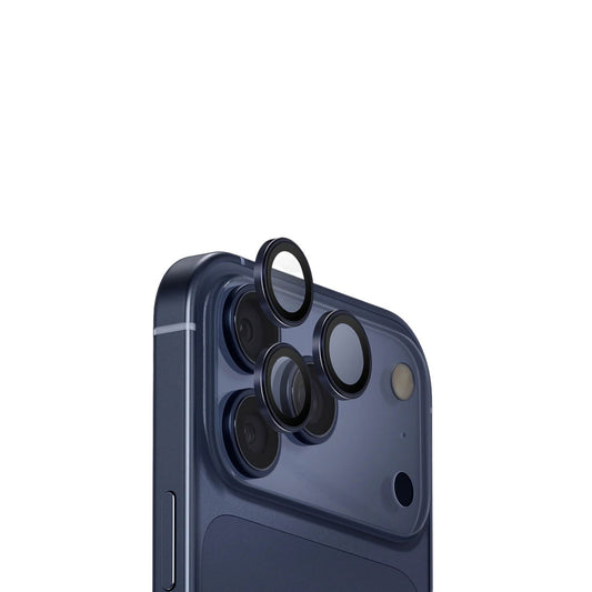 UNIQ Optix iPhone 17 Pro/17 Pro Max (2025)-Aluminium Camera Lens Protector - Deep Navy