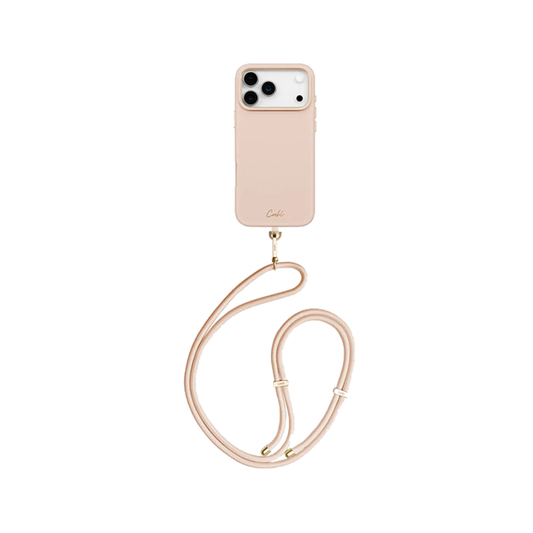 Uniq Coehl iPhone 17 Pro (2025) 6.3 Inch Magnetic Charging Mirelle - Shell Pink
