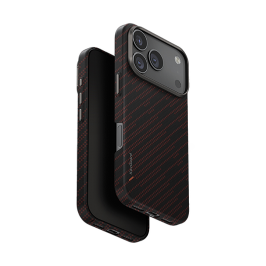 Uniq Hybrid iPhone 17 Pro Max (2025) 6.9 Inch MagClick Charging Keva Edge - Rust Orange