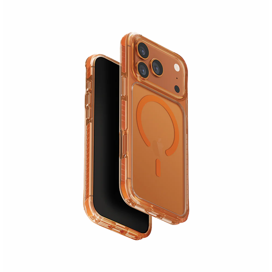 UNIQ Hybrid Case iPhone 17 Pro Max (2025) 6.9 Magclick Charging Combat - Volt Orange