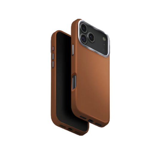 UNIQ Hybrid Case iPhone 17 Pro (2025) 6.3 Magclick Charging Lyden - Caramel