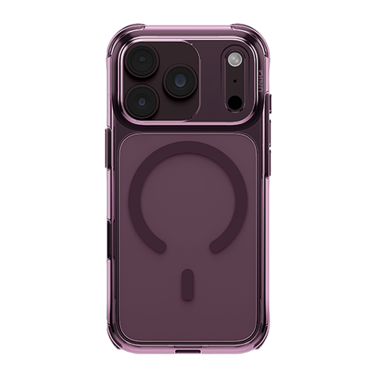 UNIQ Hybrid iPhone 18 Pro Max (2026) 6.9 Inch MagClick Charging LifePro Xtreme - Deep Burgundy