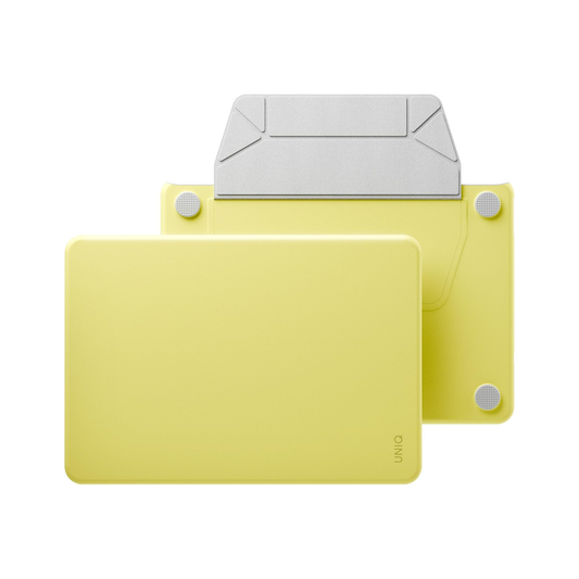 Uniq Lyden Versa MacBook Neo - Stand/Sleeve - Yellow Lime