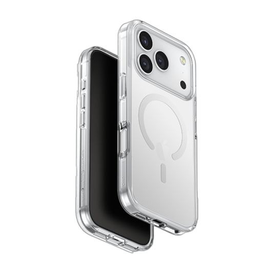 Uniq Hybrid Clario Magsafe Case for iPhone 17 Pro Max - Lucent Clear