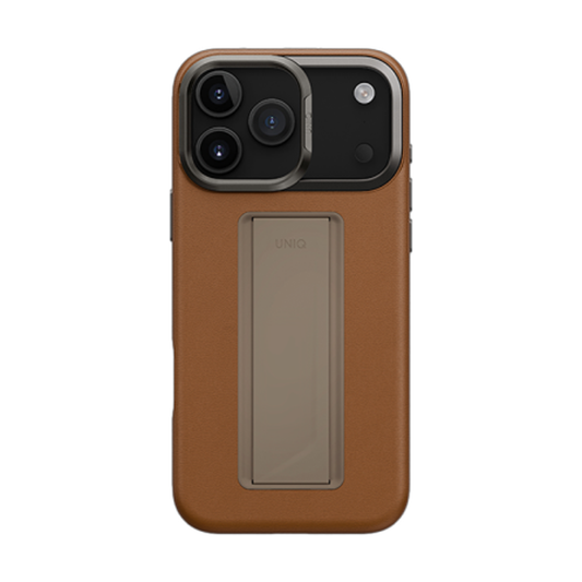 Uniq Hybrid Heldro Pro MagSafe Case for iPhone 17 Pro - Caramel