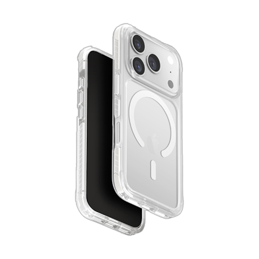 Uniq Hybrid Combat MagSafe Case for iPhone 17 Pro - Blanc White
