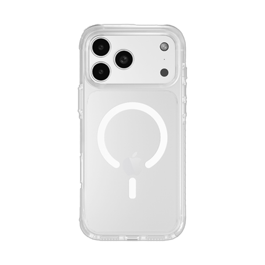 Uniq Hybrid Combat MagSafe Case for iPhone 17 Pro - Blanc White