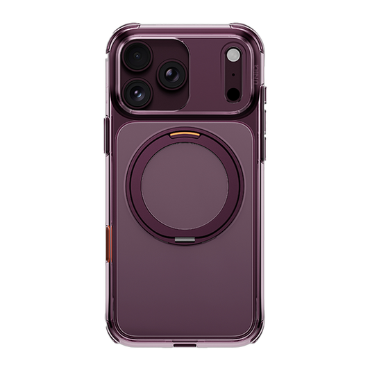Uniq Hybrid iPhone 18 Pro Max (2026) 6.9 Inch Swivix with 360 Rotating Kickstand - Deep Burgundy