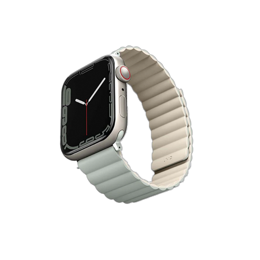 Uniq Revix Reversible Strap For Apple Watch 42/44/45mm - Sage / Beige