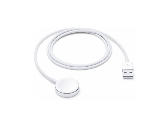 Watch Magnetic Charger to USB Cable 1m - White