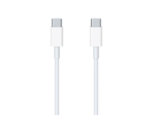 أبل كابل شحن USB-C - طول 1 متر - أبيض