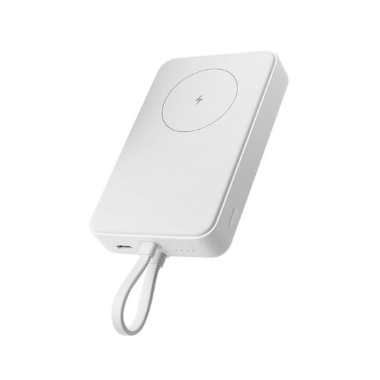 Xiaomi 33W Magnetic Power Bank 10000mAh (Integrated Cable) - White