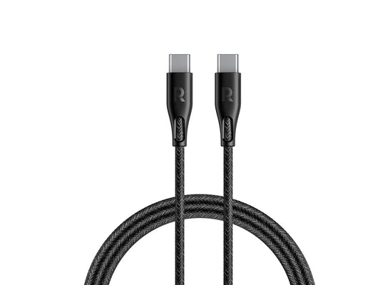 RAVPower Fast Charging Type-C Cable - 2m 60W -CB1031 - Black