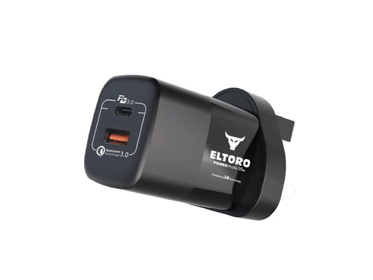 Eltoro Power Plug 35W PD3 QC Charger - Black