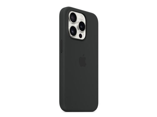 iPhone 15 Pro Silicone Case with MagSafe - Black