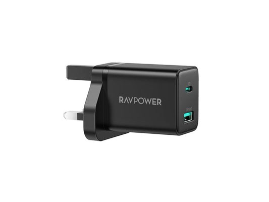 RAVPower RP-PC170 PD 30W Wall Charger 1A1C