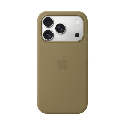 Apple iPhone 18 Pro Silicone Case with MagSafe - Olive