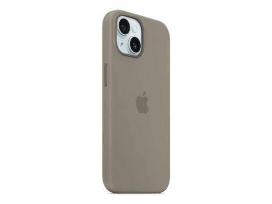 iPhone 15 Silicone Case with MagSafe - Clay