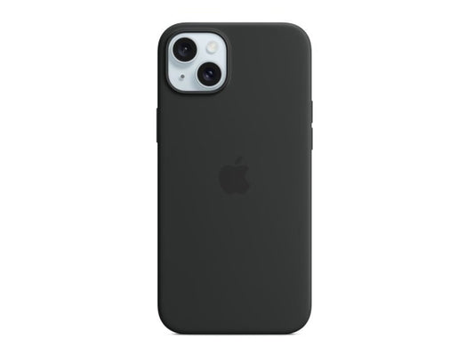 iPhone 15 Plus Silicone Case with MagSafe - Black