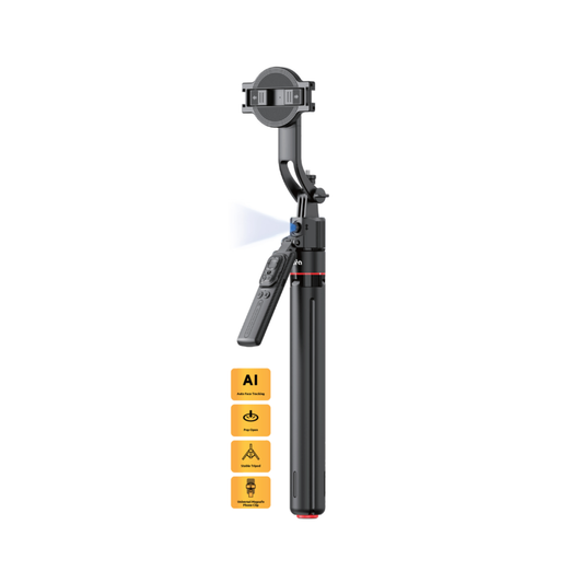 SIA Tracking Tripod With Universal And Magsafe Holder - 1.7m Hight - With 360 Face Tracker